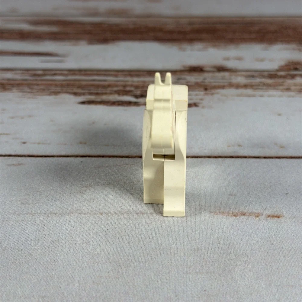 LEGO White Horse with Moveable Head Articulated Vintage Castle Farm Used